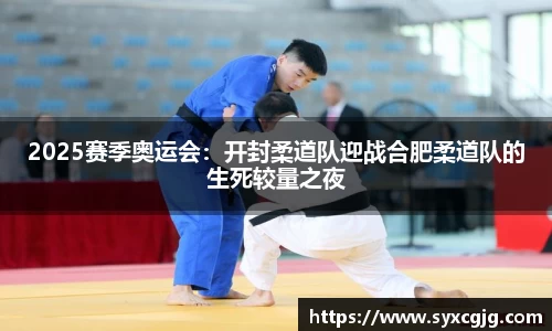 2025赛季奥运会：开封柔道队迎战合肥柔道队的生死较量之夜